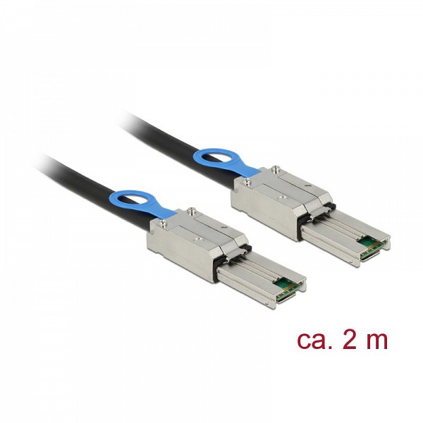 DELOCK SAS SFF 8088 26pin / SFF 8088 26pin 2m 83571