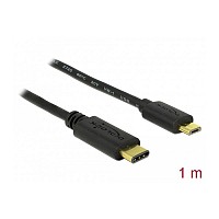 DELOCK USB CABLE Type-C male to USB 2.0 Micro male 1.0 m 83602