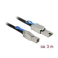 DELOCK SAS SFF 8644 miniHD / SFF 8088 26pin 3m 83735