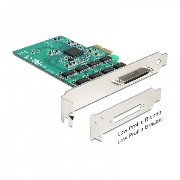 DELOCK PCI EXPRESS SERIAL 8 PORT+ LOW PROFILE 89336
