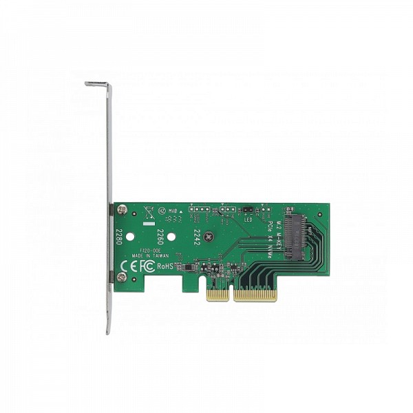 Delock PCI Express x4 Card > 1 x internal NVMe M.2 Key M 80 mm - Low Profile Form Factor 89370