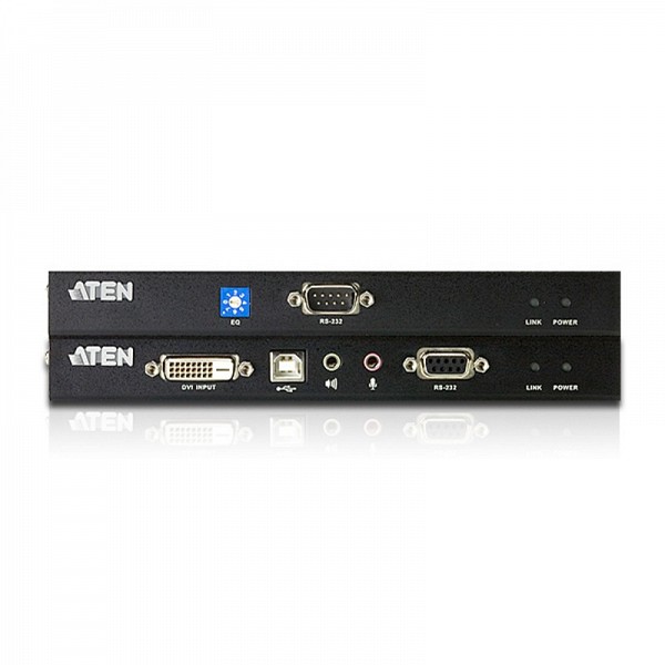 Aten CONSOLE EXT DVI ΜΕ ΚΑΛΩΔΙΟ UTP w/AUDIO 60m CE600