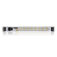 Aten KVM CONSOLE 16 PORT 17 LCD LED Dual Rail CL5816N