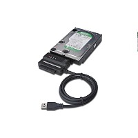 Digitus USB3.0 to SATAII + 3.5 IDE Adapter Cable Power Supply (12V/2A) included DA-70325