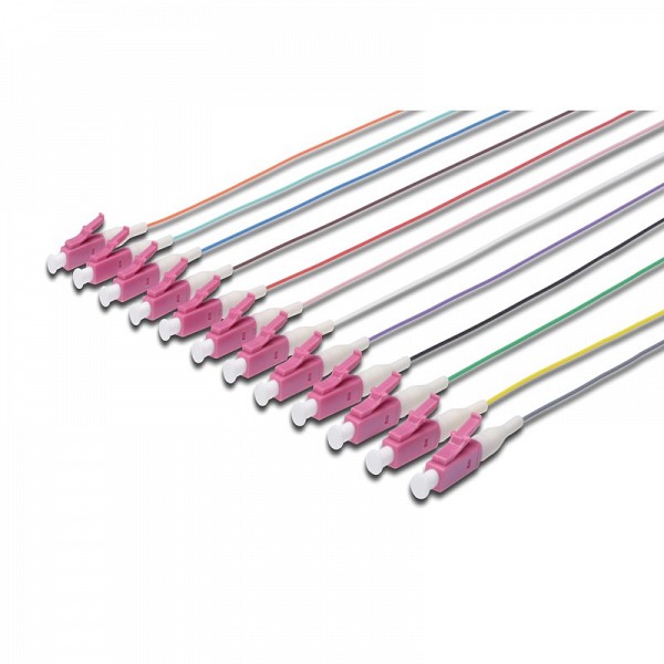 Digitus PIGTAIL LC 50/125 (12τεμ) OM4 LSZH DK-25332-02-4