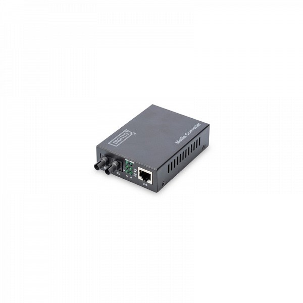 Digitus TRANSCEIVER RJ45-F/O ST 10/100/1000 MULTIMODE 0.5km DN-82110-1