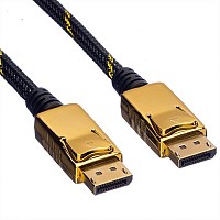 ROLINE GOLD DisplayPort Cable DP-DP M/M 3m 4K @60Hz 11.04.5646