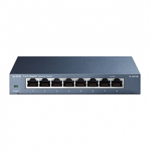 Tp-Link 8-Port 10/100/1000Mbps Desktop Switch Metal TL-SG108 v9