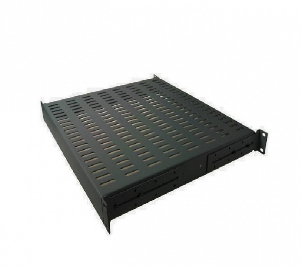 Steel Ραφι 1U για rack με βαθος 80cm 100Kgr L=600mm (+ brackets) 9-1009