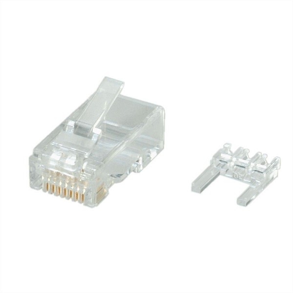 ROLINE Cat.6 (Class E) Modular Plug UTP for Solid Wire 10 pcs 21.17.3062