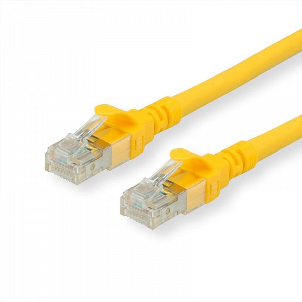Roline U/UTP Cat.6a Cable 10m Κίτρινο 21.15.1437