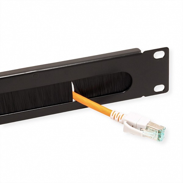 Value PANEL 19 1U BRUSH RAL 9005 - 26.99.0315