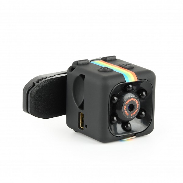 Gembird mini WebAction-Camera FullHD 1080p @ 30fps with night vision and built in microphone BCAM-01