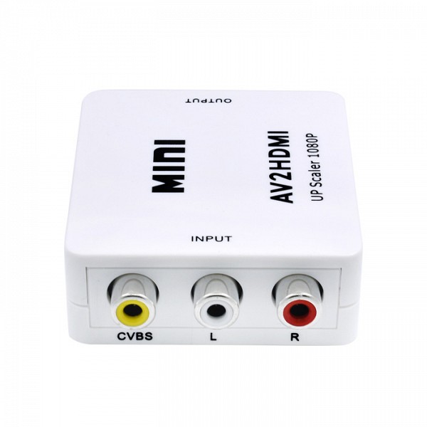 ΜΕΤΑΤΡΟΠΕΑΣ 3 RCA θηλυκά σε HDMI (A) θηλυκό 720p/1080p AV2HDMI