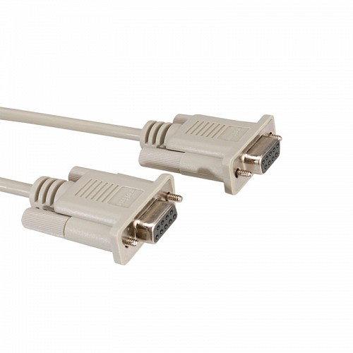 Roline Serial Link Cable /Null Modem DB9 F/F 1.8m 11.01.9018