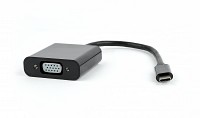 Cablexpert USB-C to VGA Adapter Black Blister AB-CM-VGAF-01