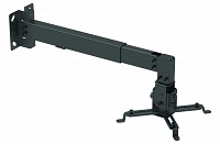 BRATECK Βάση Τοίχου (Short Throw) για Projector Μαύρη PRB-2W