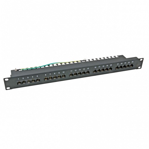 EFB PATCHPANEL ΤΗΛΕΦΩΝΙΚΟ 25 PORT CAT3 ISDN ΜΑΥΡΟ 37588SW.1