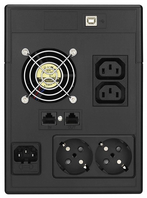 UPS LINE INTERACTIVE 2000VA ΤΡΟΠΟΠΟΙΗΜΕΝΟΥ ΗΜΙΤΟΝΟΥ LA-VST-2000 LCD BK VOL