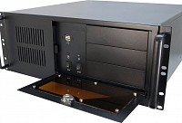 VALUE 19 Industrial Rack-Mount Server Chassis STD, black - 19.99.0104