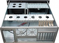 VALUE 19 Industrial Rack-Mount Server Chassis STD, black - 19.99.0104