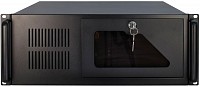 VALUE 19 Industrial Rack-Mount Server Chassis STD, black - 19.99.0104