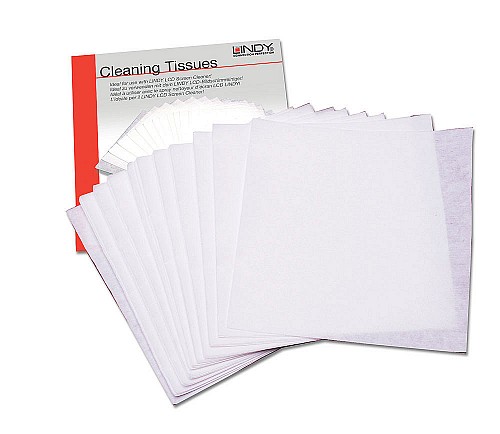 Lindy LCD Screen Cleaning Tissues 25pcs 40416