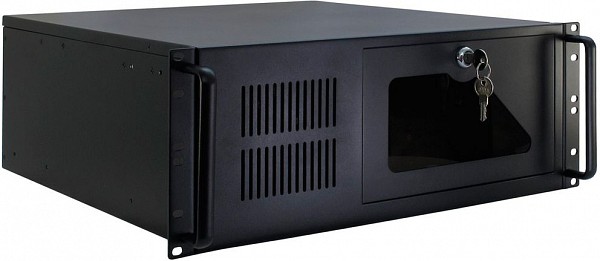 VALUE 19 Industrial Rack-Mount Server Chassis STD, black - 19.99.0104