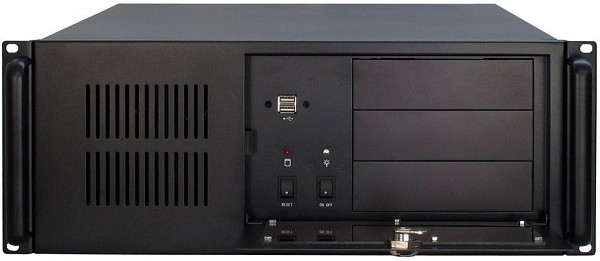 VALUE 19 Industrial Rack-Mount Server Chassis STD, black - 19.99.0104