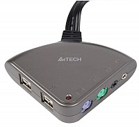A4-TECH Hub Master 4ports USB 2.0 Hub PS2 Connectors and Audio jacks MS-8