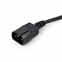 Energenie UPS Power Strip 3 Schuko Sockets fused switch 16 A C14 plug 0.6m Cable Black EG-PSU3-01