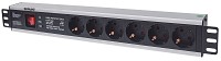 Intellinet ΠΟΛΥΠΡΙΖΟ 19 6 ΘΕΣΕΩΝ ΣΟΥΚΟ 1.5U ΜΕ ΔΙΑΚΟΠΤΗ and Surge Protection 3m 713962