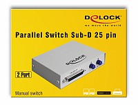 Delock DATA SWITCH 25/25 1*2 87618
