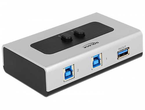 Delock DATA SWITCH 2PC-1Σ.USB3.0 διπλής κατεύθυνσης 87667