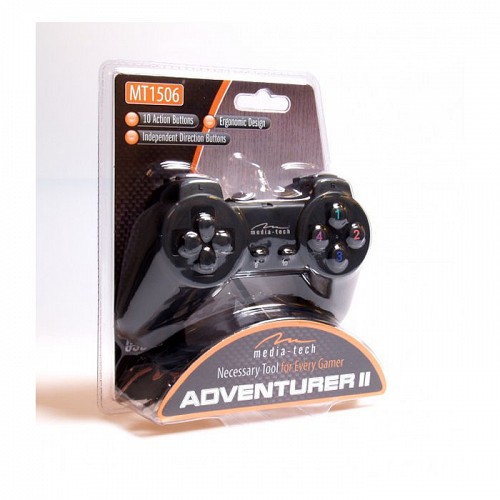 Media-Tech Standard PC gamepad ADVENTURER II MT1506