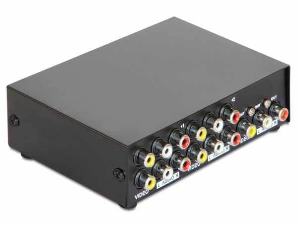 Delock DATA SWITCH AUDIO 4P. bidirectional (διπλής κατεύθυνσης) 87637