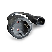 Cablexpert Power adapter cord (C14 male to Schuko female) PC-SFC14M-01