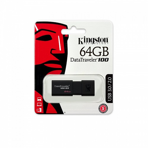 Kingston DataTraveler 100 G3 64GB USB 3.0 DT100G3/64GB