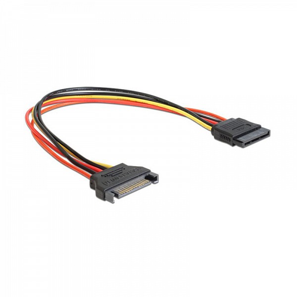 Cablexpert SATA power extention cable 0.3 m CC-SATAMF-01