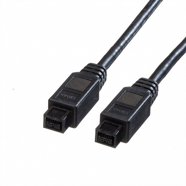 ROLINE IEEE1394b FireWire Cable, 9/9-pin, A-A, 1.8 m - 11.02.9518