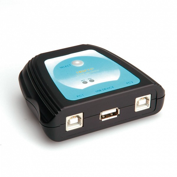 Value Manual USB 2.0 Printer Switch 2 Ports 14.99.5032