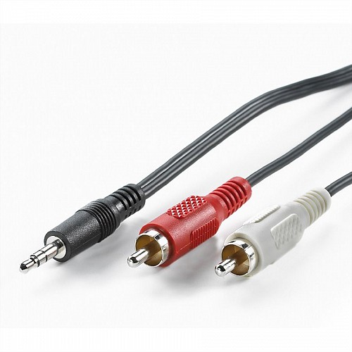 VALUE 3.5mm (M) - Cinch (2x M) Cable, 5 m - 11.99.4345
