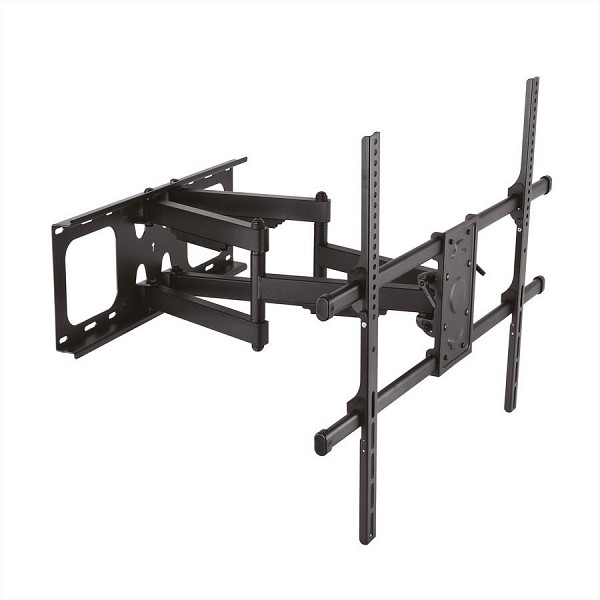 VALUE Solid Articulating Wall Mount TV Holder up to 228.6cm (50 – 90) 75kg black 17.99.1207