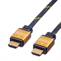 ROLINE GOLD HDMI High Speed Cable, M/M, 2 m - 11.04.5562