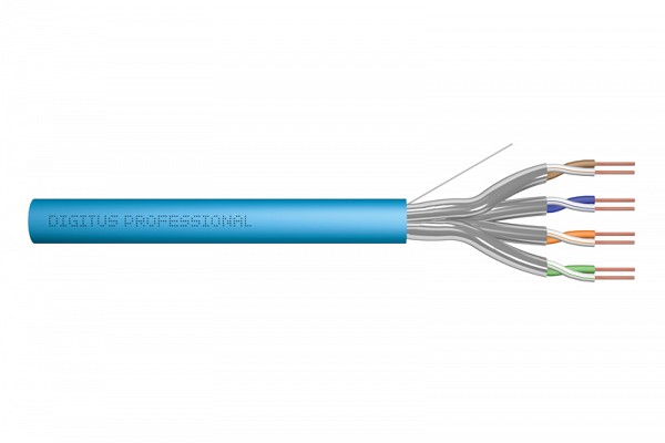 Digitus F-Utp 305m Cat6A Μονόκλωνη Μπλε Lsoh DK-1623-A-VH-305