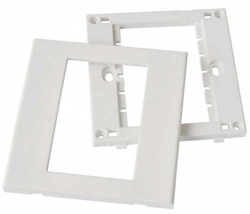 VALUE ΠΡΟΣΟΨΗ ΠΡΙΖΑΣ A/V 3 ΘΕΣΕΩΝ 86x86mm, white - 25.99.8200