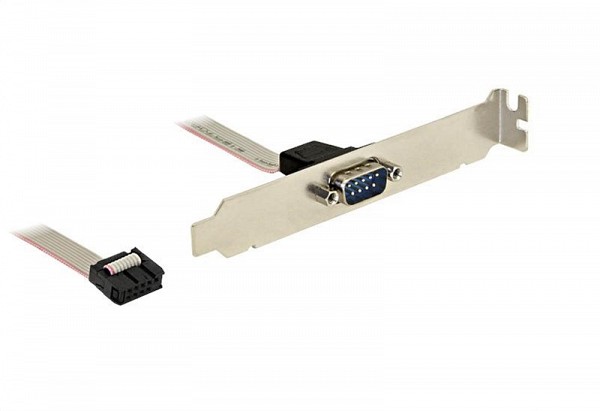 Delock Slot Bracket > 1 x Serial Pin layout: 1:1 89108