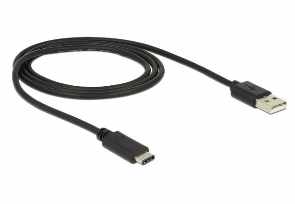 DELOCK Usb Cable Type-C Male To Usb 2.0 Type-A Male 1m 83600