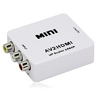 ΜΕΤΑΤΡΟΠΕΑΣ 3 RCA θηλυκά σε HDMI (A) θηλυκό 720p/1080p AV2HDMI