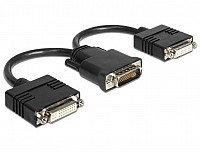DELOCK ADAPTER DMS59/M-2XDVI/F 65281